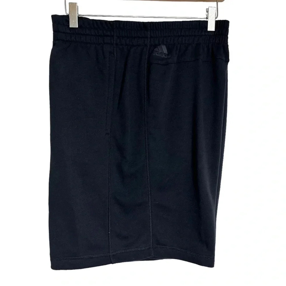 Adidas M Q2 SOL‎ FT SHO Shorts 2XL Black AEROREADY French Terry Athletic Mens